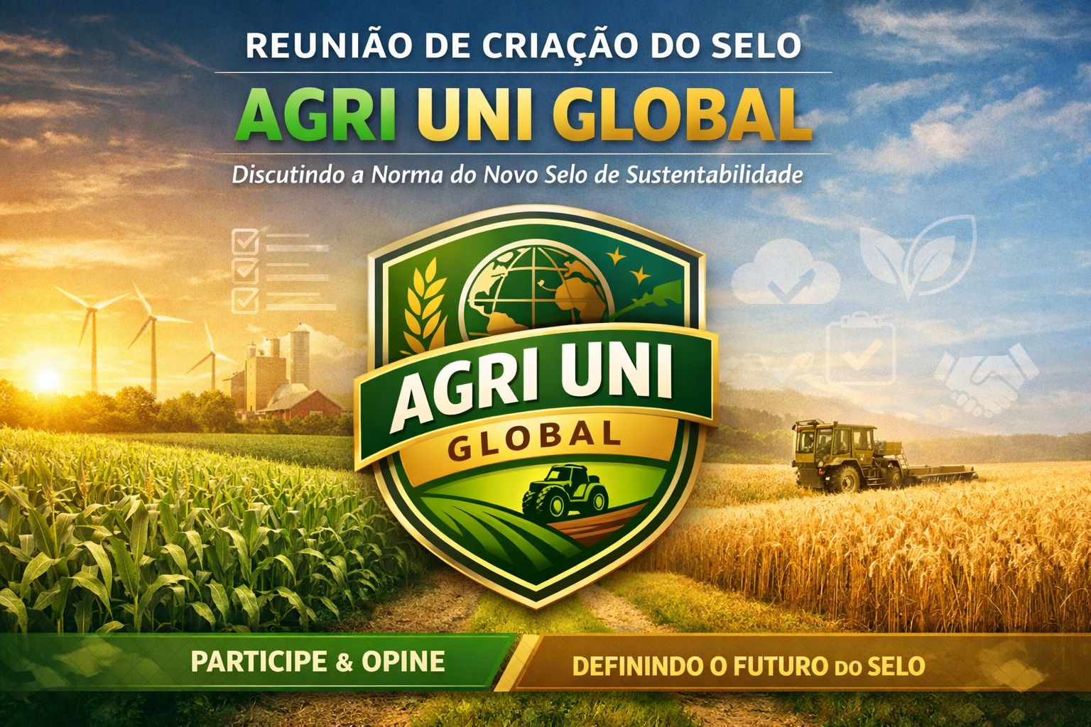 Participe da Consulta Pública da norma Agri Uni Global